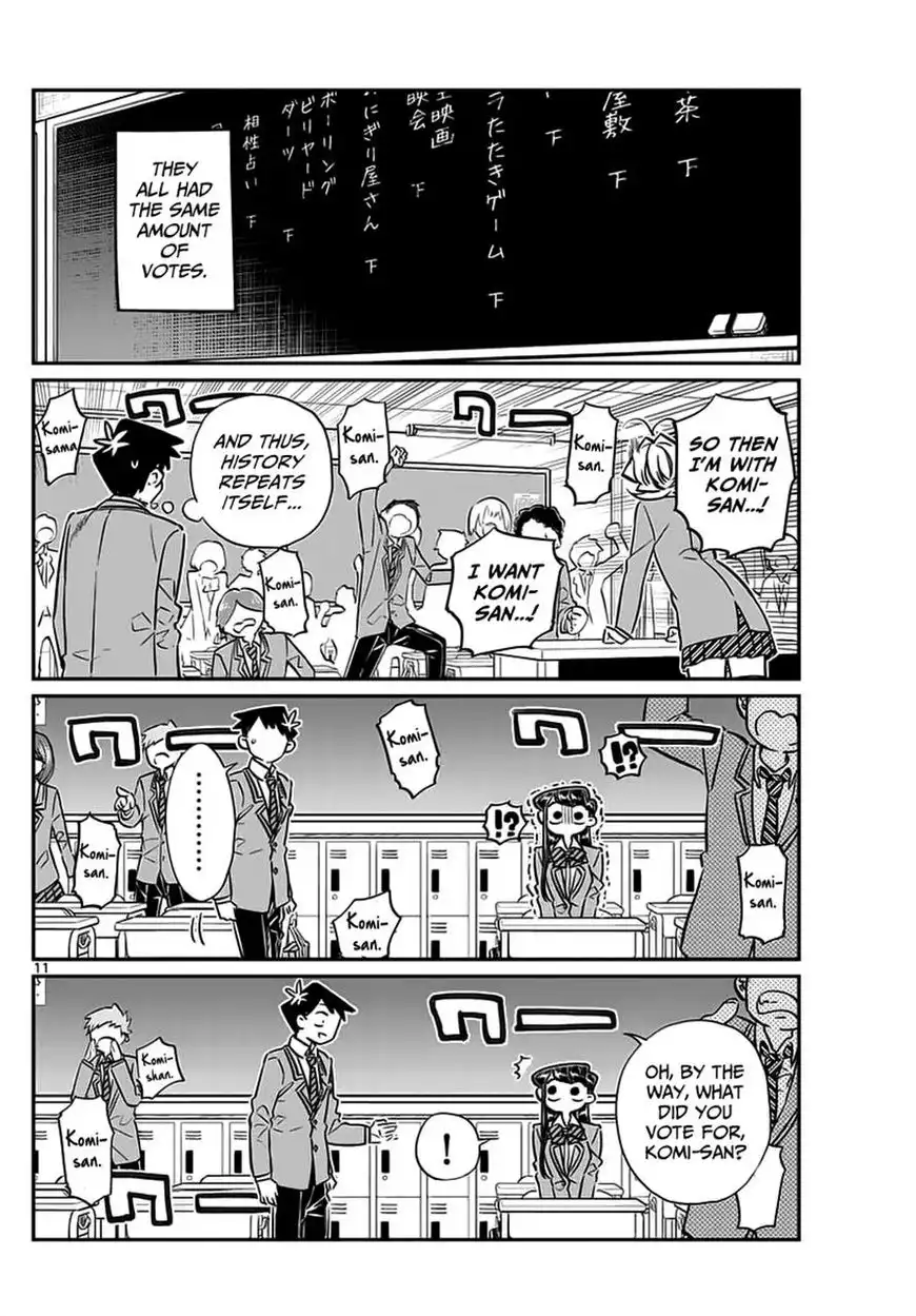 Komi-san wa Komyushou Desu Chapter 62 11